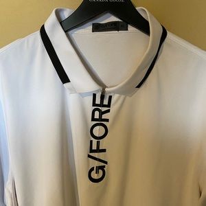 COPY - G/FORE white golf shirt
